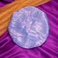 Purple Satin Bonnet